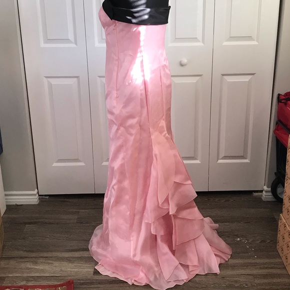 Ralph Lauren Gown 12 (Fit Sz 10) Purple Label - Runway 100% Silk - Picture 9 of 16